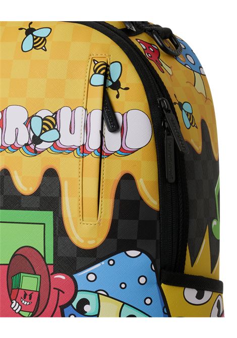 Zaino con stampa SPRAYGROUND | 910B8679NSZWTF TRIPPY MONEY BOY
